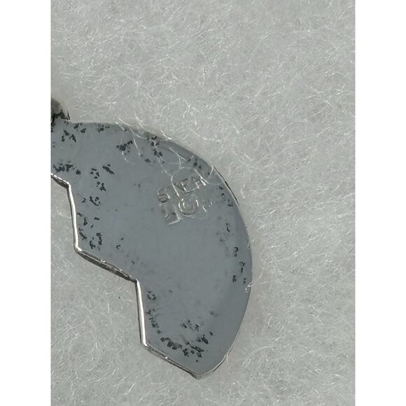 Vintage Religious Coin Pendant Necklace Sterling Silver I am My Beloved's - Picture 3 of 6